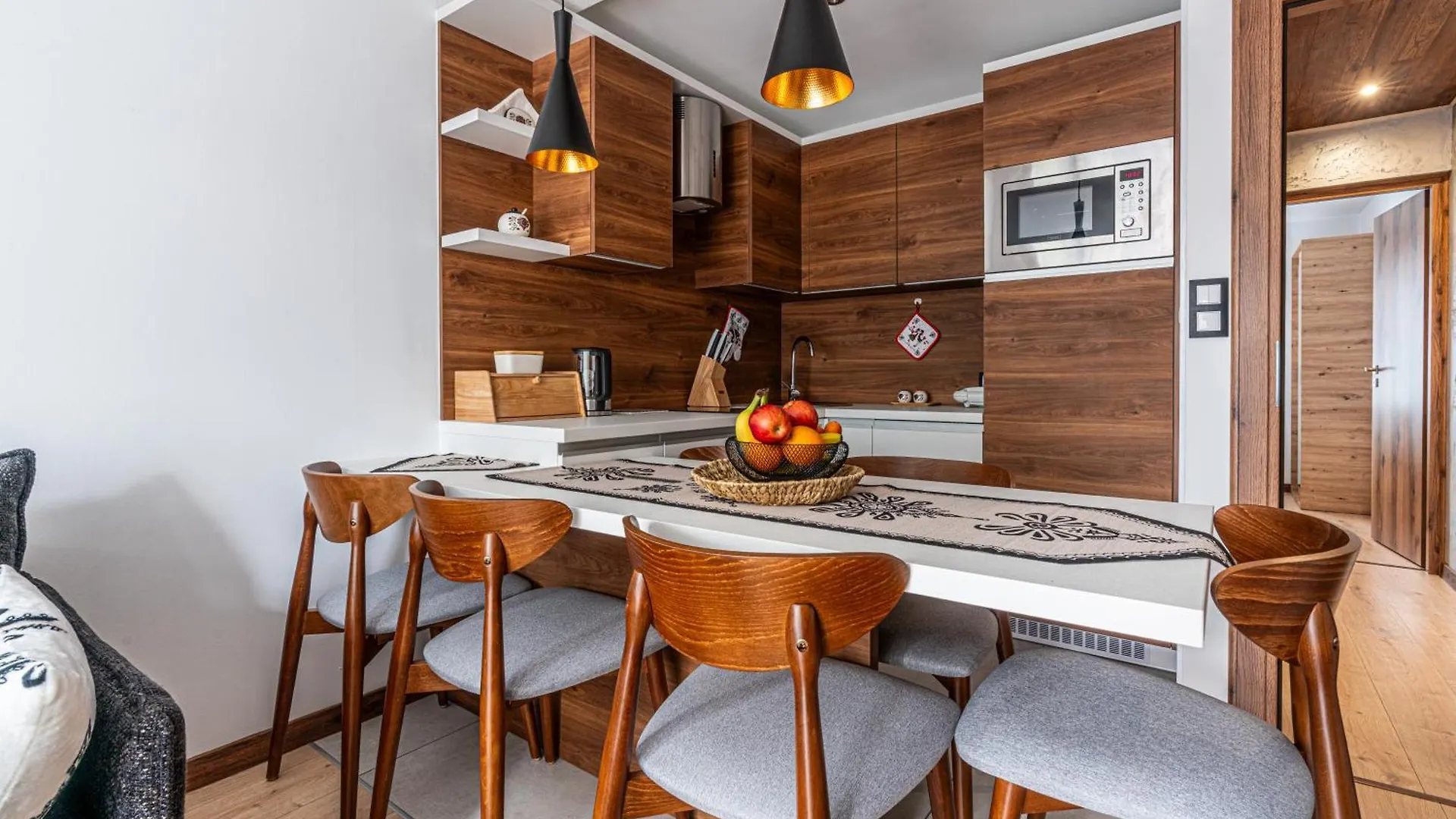아파트 Apartserwis Apartament Gorska Chata 자코파네 폴란드